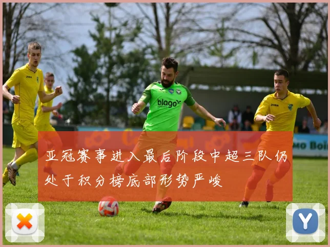 亚冠赛事进入最后阶段中超三队仍处于积分榜底部形势严峻